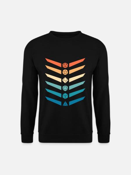 Juego de mesa RPG Rpg Juego de mesa Regalo - Sudadera unisex - negro