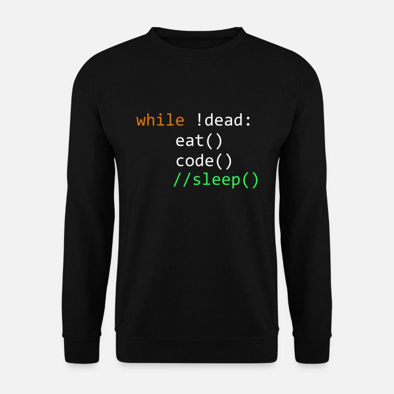 Programmeur développeur informatique - Sweat-shirt Unisexe - noir
