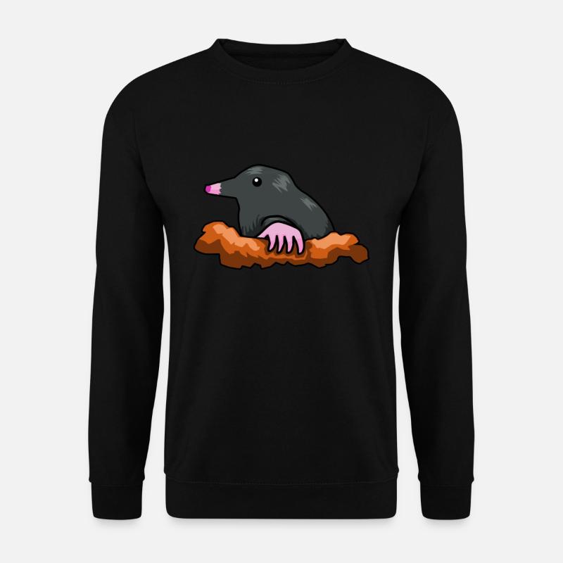 Maulwurf Maulwürfe Avogadro Chemie Geschenk - Unisex Pullover - Schwarz