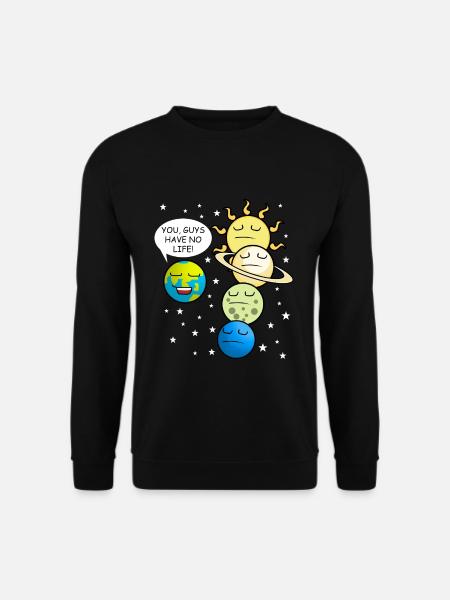 Space Astronomy Solar System Planet Gift - Unisex Sweatshirt - black
