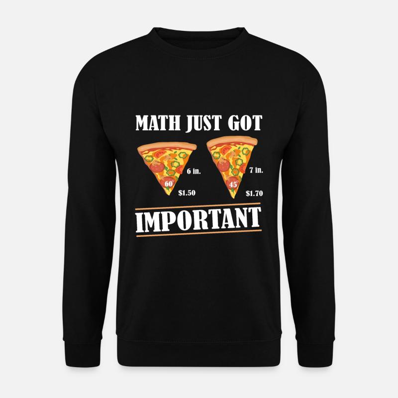 math - Sweat-shirt Unisexe - noir
