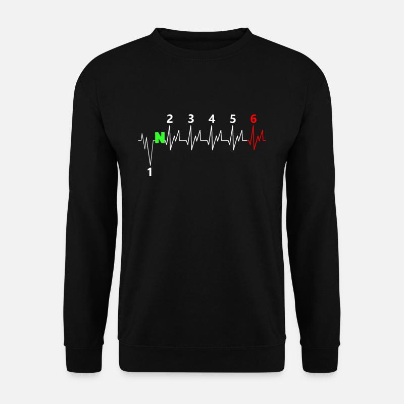 Rennfahrer Auto Rennwagen Motorsport Geschenk - Unisex Pullover - Schwarz