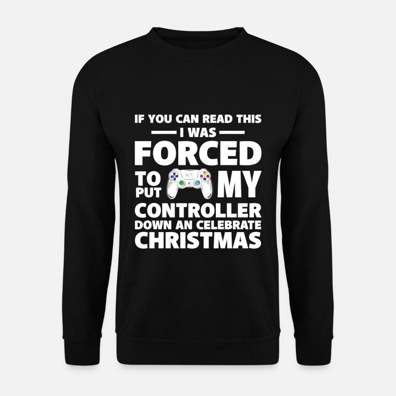 Gamer Weihnachten - Unisex Pullover - Schwarz