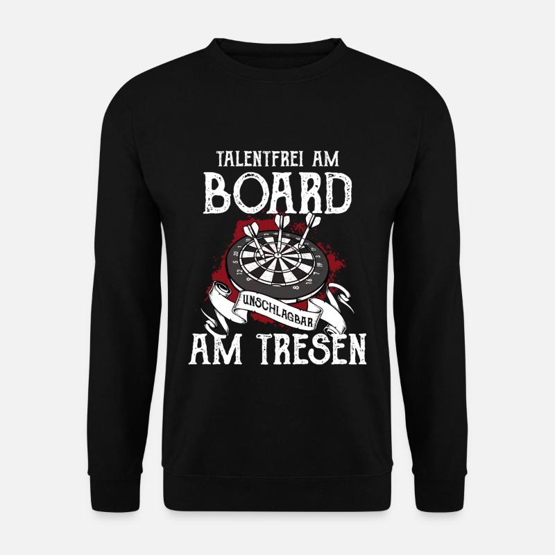 Dart - Unisex Pullover - Schwarz