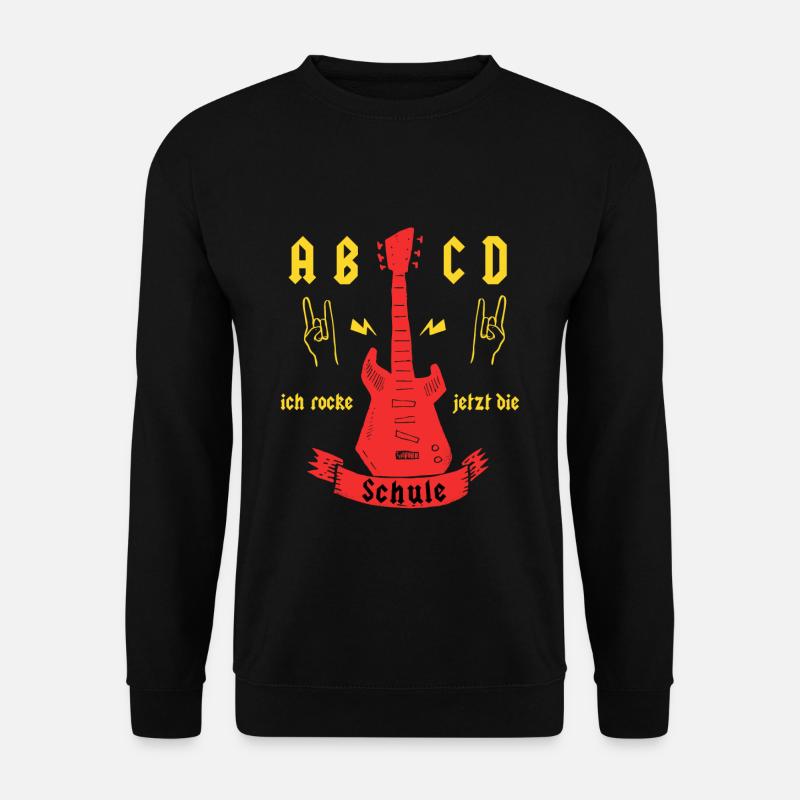 Rock Einschulung - Unisex Pullover - Schwarz