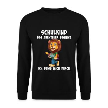 Einschlung - Unisex Pullover - Schwarz - Vorne - Alina (178cm) & Michal (187cm)