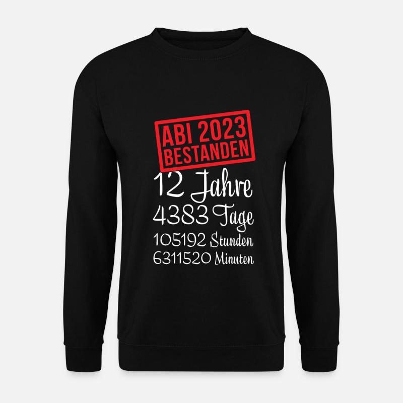 Abitur 2023 - Unisex Pullover - Schwarz
