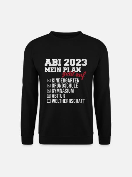 Abitur 2023 - Unisex Pullover - Schwarz