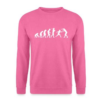 Fechten Fechter Degen Sport Geschenk Schwertkampf - Unisex Pullover - Pink - Vorne