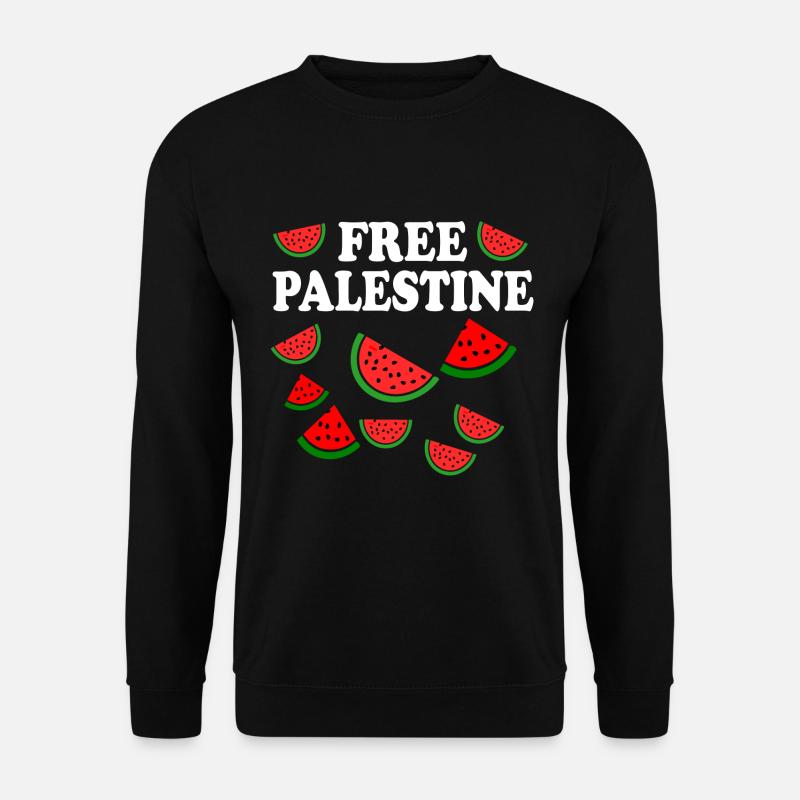 Free palestine - Unisex Pullover - Schwarz