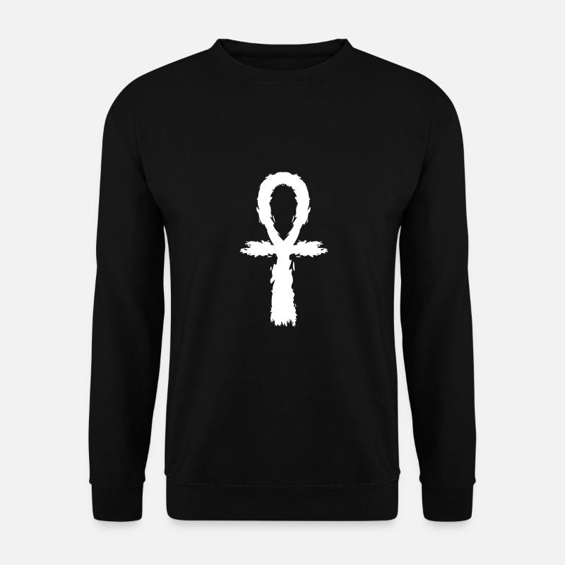 Ankh sign icon - Unisex Sweatshirt - black