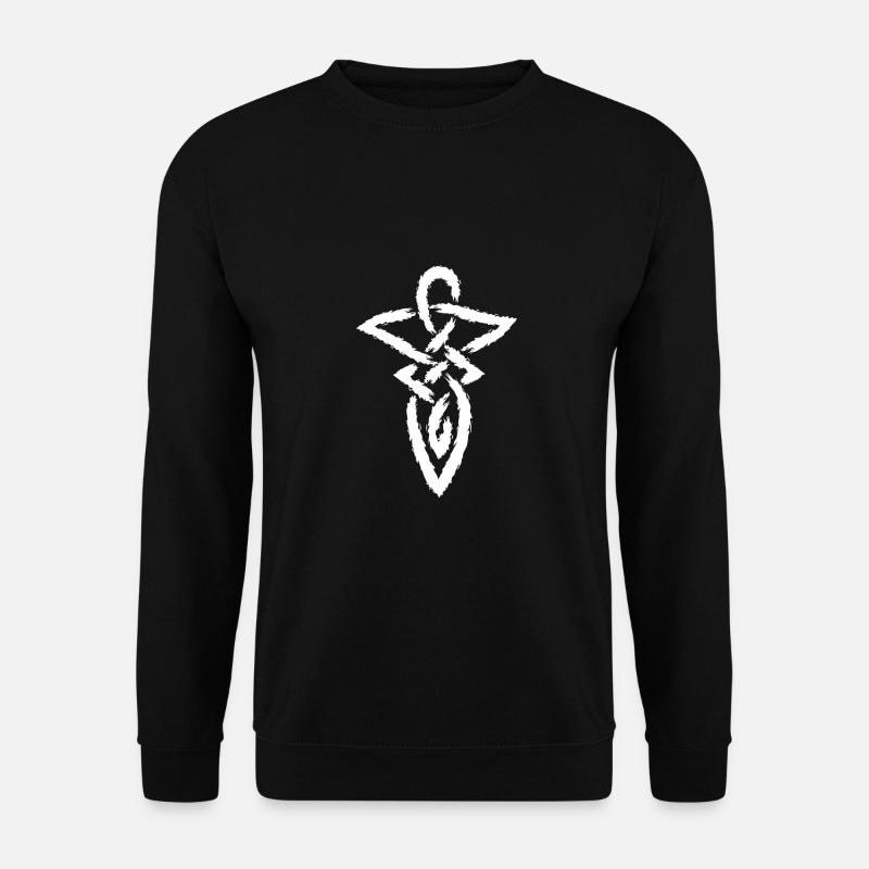 Keltische Knoten Unendlichkeit - Unisex Pullover - Schwarz