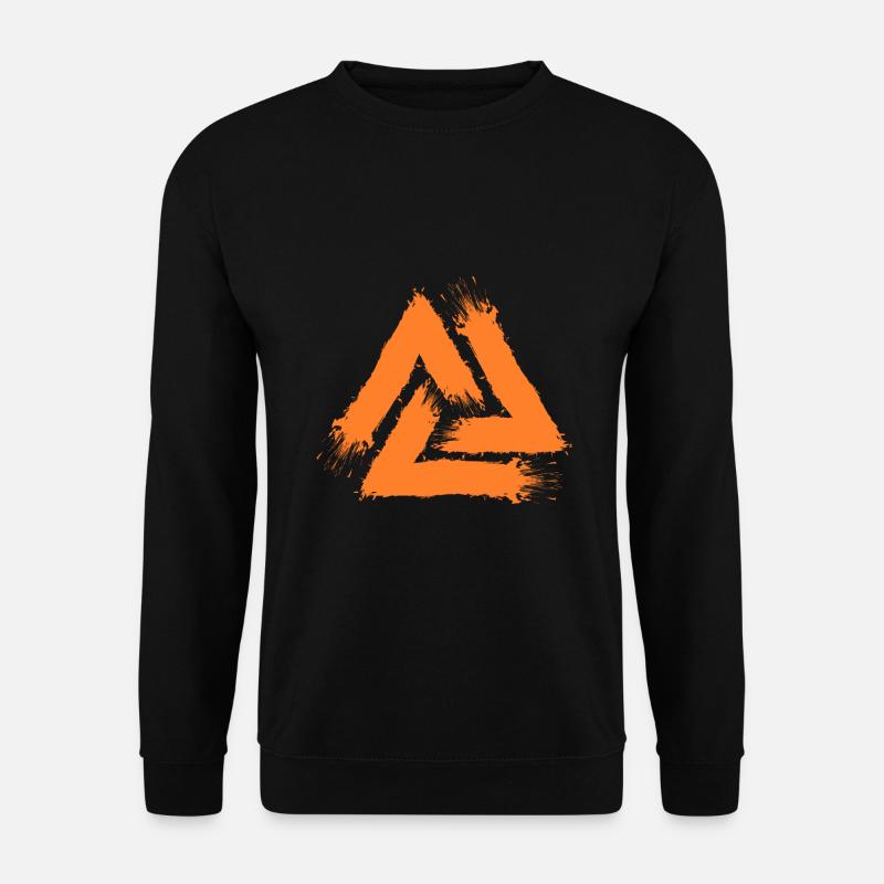 Valknut Symbol - Unisex Pullover - Schwarz