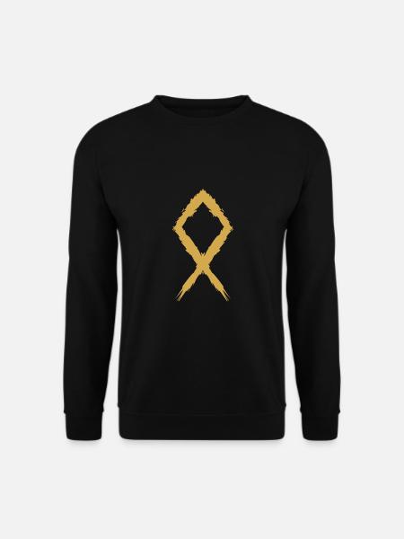 Othila rune symbol - Unisex Sweatshirt - black