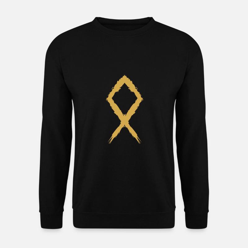 Othila rune symbol - Unisex Sweatshirt - black