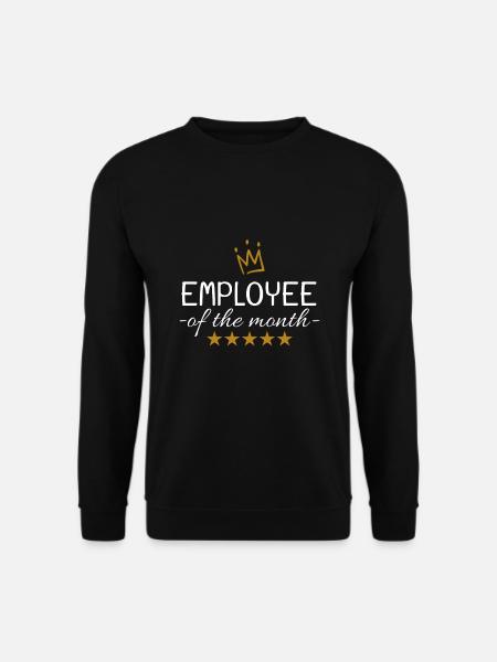 Employee of the Month - Unisex Sweatshirt - black