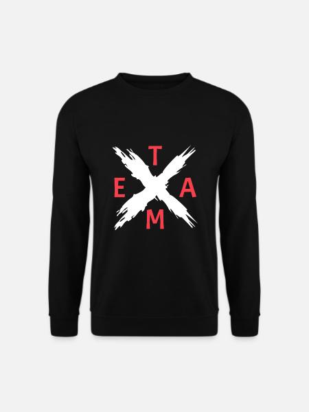 Team Cross Crew Crew - Unisex Sweatshirt - black