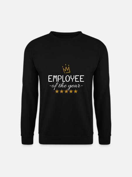 Employé de l'idée cadeau de l'année - Sweat-shirt Unisexe - noir