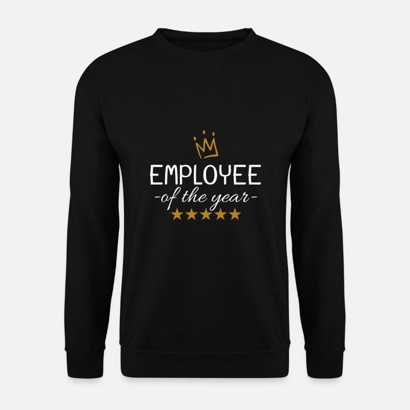 Mitarbeiter des Jahres Geschenkidee - Unisex Pullover - Schwarz