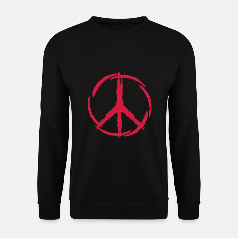 Peace Symbol Freedom - Unisex Sweatshirt - black