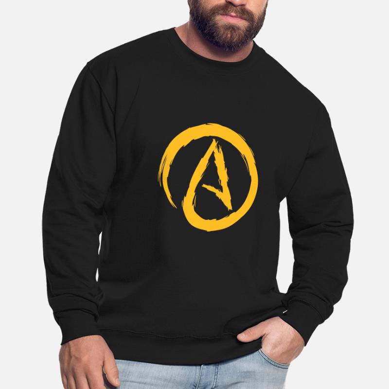 Symbole de l'athéisme cadeau d'évolution athée Darwin Sweat-shirt Unisexe