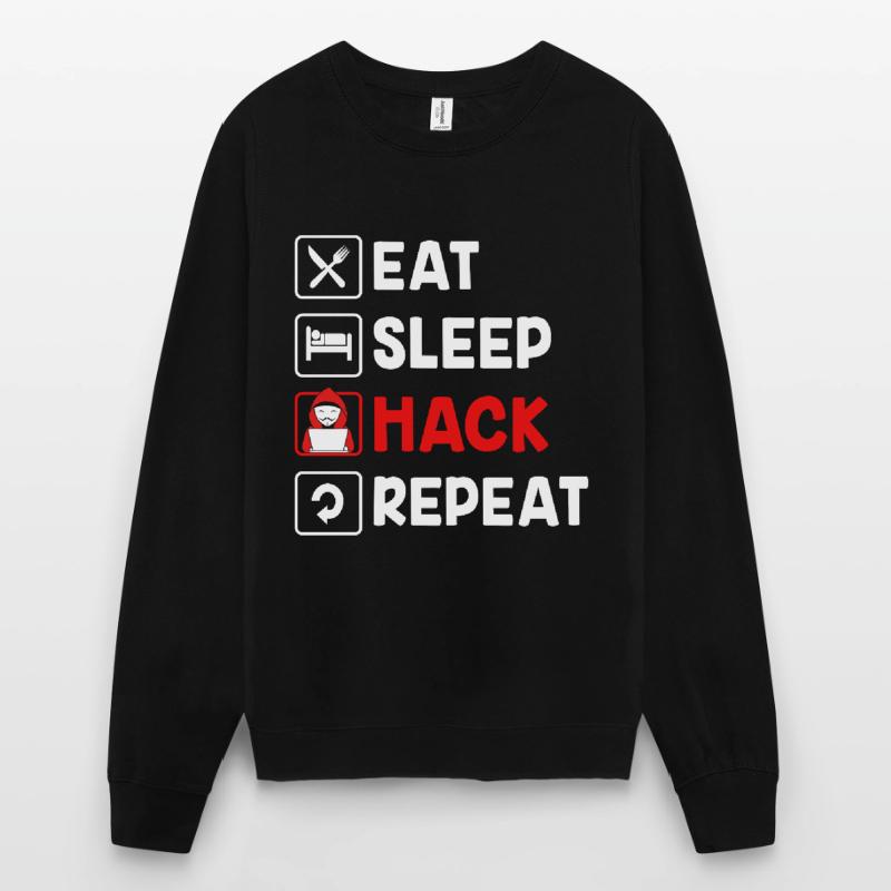 Cybersecurity Cyber Programmierer Hacker Unisex Pullover