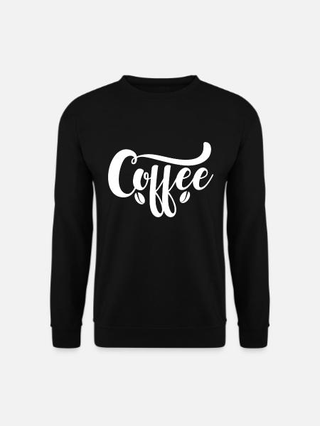 Coffee - Unisex Sweatshirt - black