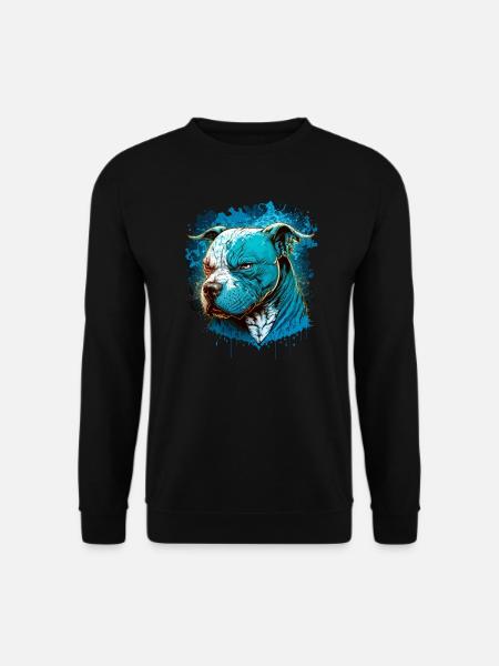 American Staffordshire Terrier - Unisex Pullover - Schwarz