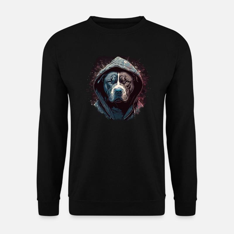 American Staffordshire Terrier - Unisex Pullover - Schwarz