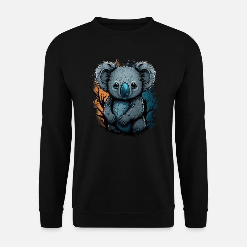 Koala - Unisex Sweatshirt - black