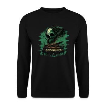 Piano d’horreur - Sweat-shirt Unisexe - noir - Devant - Alina (178cm) & Michal (187cm)