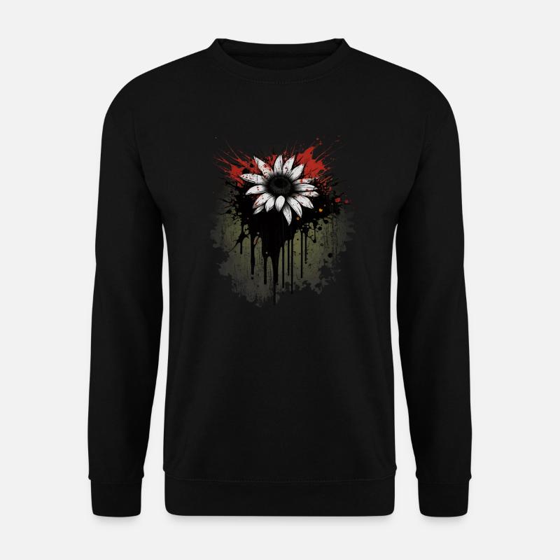 Daisy - Unisex Sweatshirt - black
