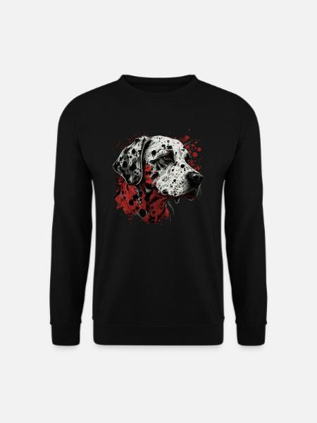 Dalmate - Sweat-shirt Unisexe - noir