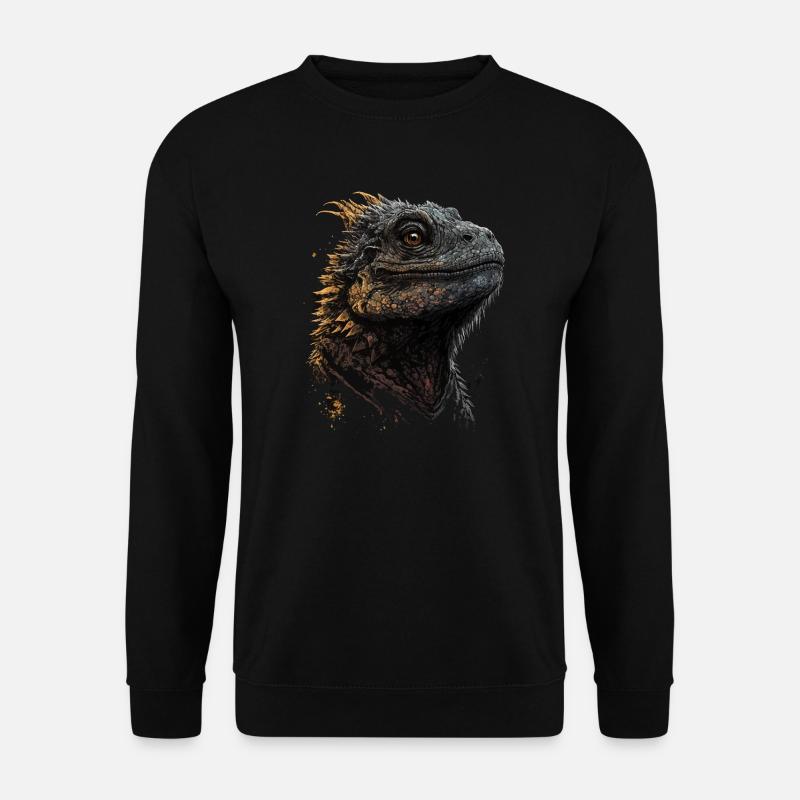 Bearded dragon - Unisex Sweatshirt - black