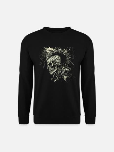 Punks not dead - Unisex Sweatshirt - black
