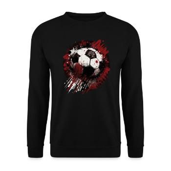 Football - Sweat-shirt Unisexe - noir - Devant - Alina (178cm) & Michal (187cm)