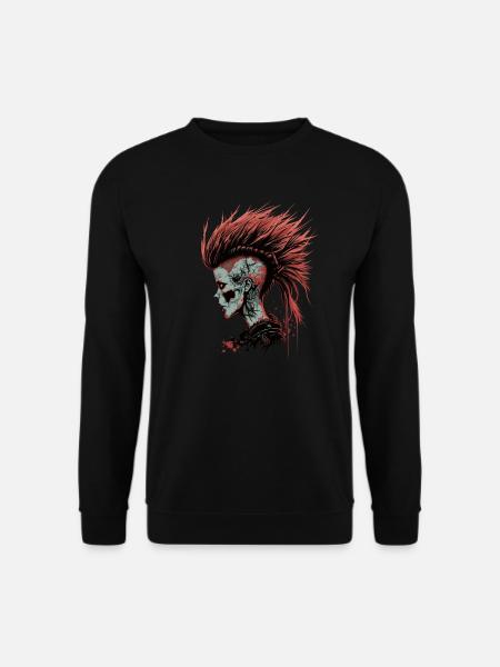 Fille Zombie 002 - Sweat-shirt Unisexe - noir