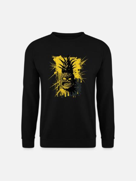 Pineapple Horrorpunk - Unisex Sweatshirt - black