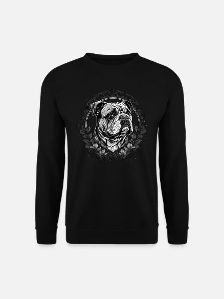 Bouledogue anglais - Sweat-shirt Unisexe - noir