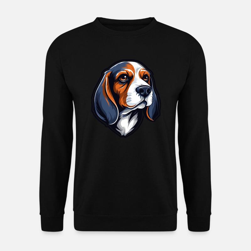 Beagle Dog - Unisex Sweatshirt - black