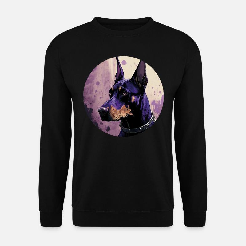 Cool Doberman - Sweat-shirt Unisexe - noir