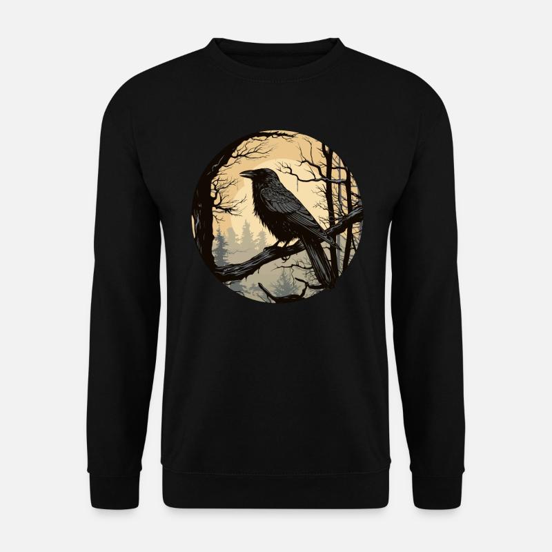 Raven - Unisex Sweatshirt - black