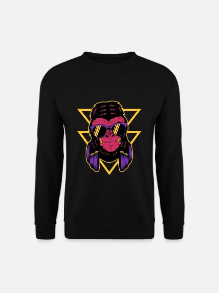 Gorilla Cool - Unisex Sweatshirt - black