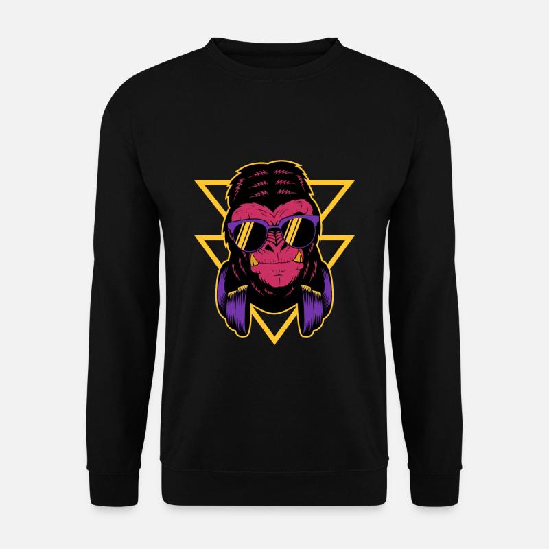 Gorilla Cool - Unisex Sweatshirt - black