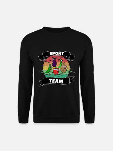 Sport team - Unisex Pullover - Schwarz