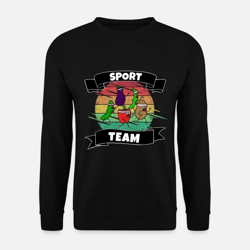 Sport team - Unisex Sweatshirt - black