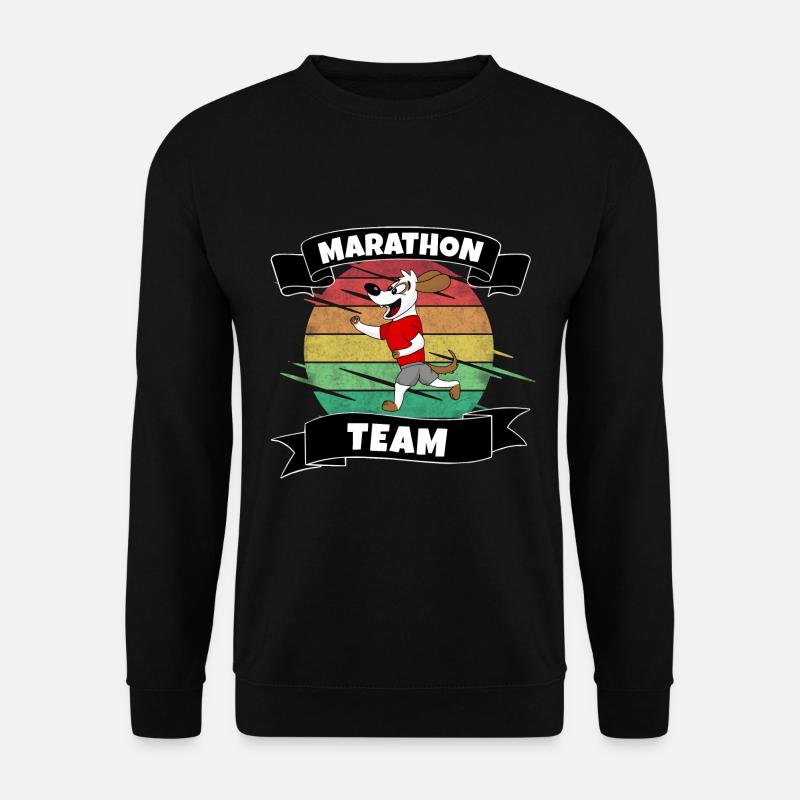 Marathon - Sweat-shirt Unisexe - noir