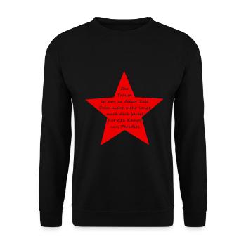 der Traum - Unisex Pullover - Schwarz - Vorne - Alina (178cm) & Michal (187cm)