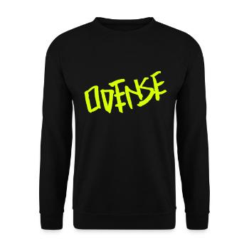 Odense - VEKTOR - Unisex Pullover - Schwarz - Vorne - Alina (178cm) & Michal (187cm)