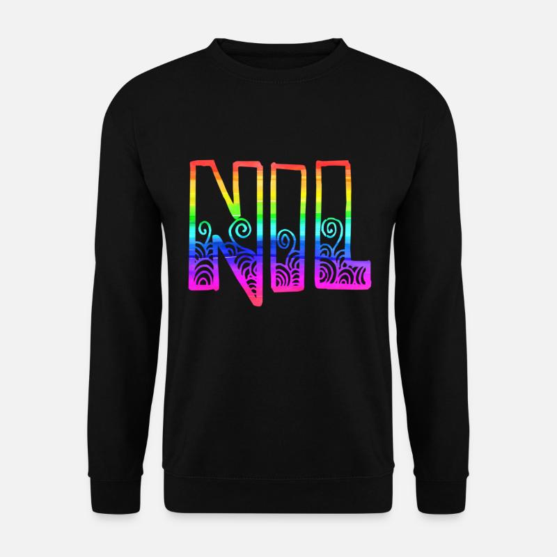 Nil RS Rainbow - Unisex Sweatshirt - black